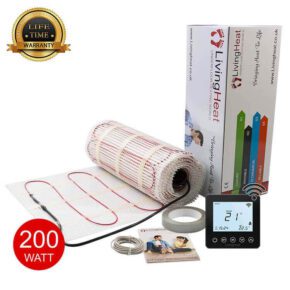 Living Heat 200 Watt Under Floor Heating Mat System